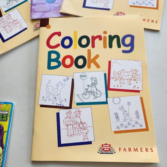 Coloring Books Book Bundle Paw Patrol Avengers Super Hero Teenage Mutant Ninja T - Picture 6 of 9